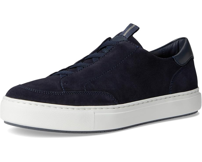 Туфли Johnston & Murphy Anson Stretch Lace-To-Toe с водоотталкивающей замшей