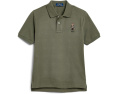 Polo Bear Cotton Mesh Polo Shirt (Big Kid)