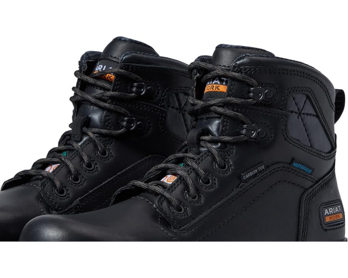 Ariat Work Ботинки 6" Turbo H2O CSA с углеродным носком