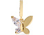 Подвеска One In A Million Butterfly Charm Clear/Gold от Kate Spade New York