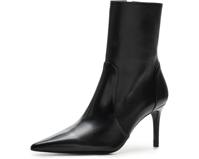Stuart Weitzman Сапоги Stuart Power Zip 75 на каблуке