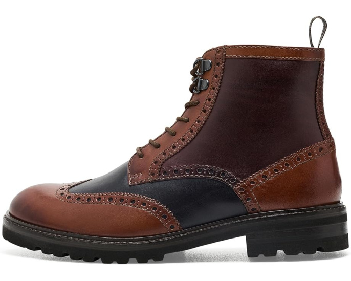 Johnston & Murphy Britton Wingtip ботинки на шнуровке из кожи
