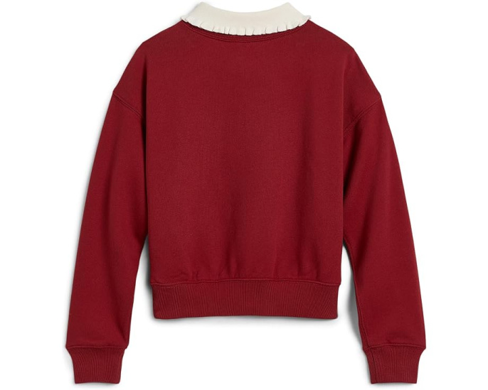Collared Fleece Sweatshirt (Big Kid)