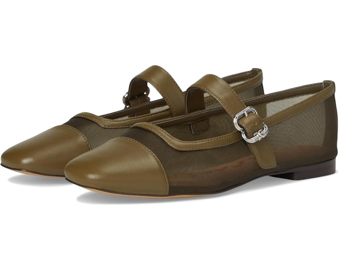 Балетки Sam Edelman Miranda с квадратным носком и ремешком