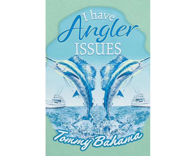 Футболка Tommy Bahama I Have Angler Issues с рыбой-меч