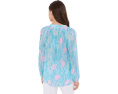 Блуза Elsa Top из шелка Lilly Pulitzer