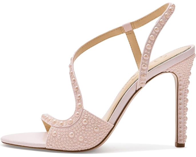 Босоножки Jessica Simpson Jaycin на шпильке с кристаллами и асимметричным ремешком