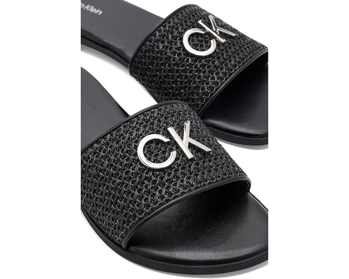 Calvin Klein балетки Koly с плетеным декором и квадратным носком