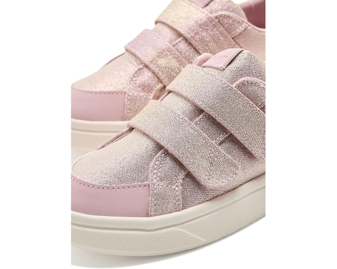 Кроссовки TOMS Cruz Double Strap на липучке розовые для детей