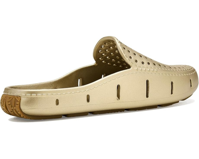 Floafers слайды Sunset Slide Metallic с поддержкой свода стопы
