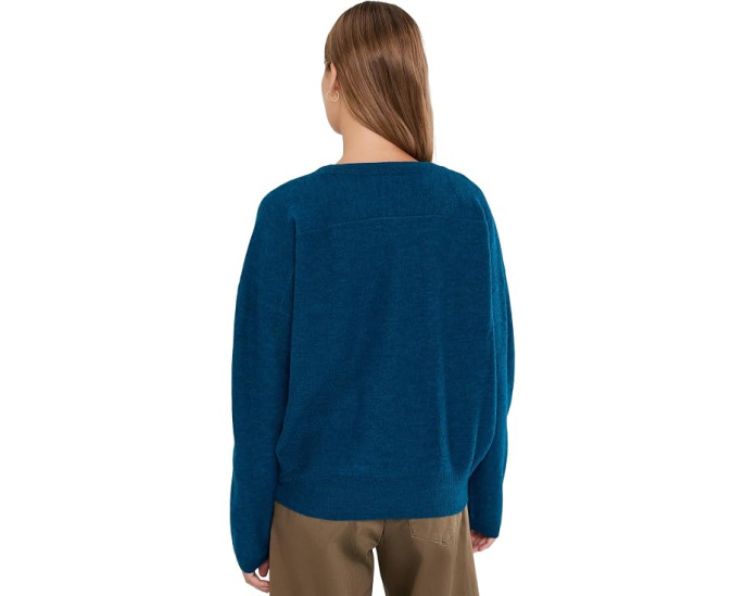 Fine Felted Wool Crew Neck Sweater