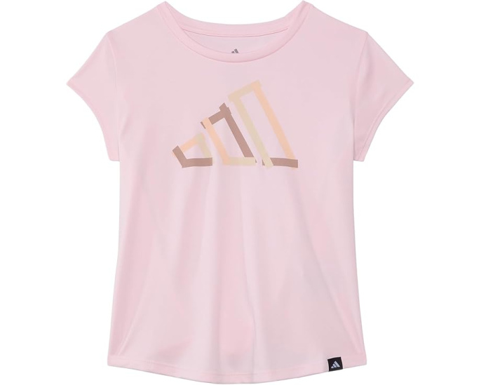 Футболка с коротким рукавом Cap Sleeve Poly Tee Adidas для детей