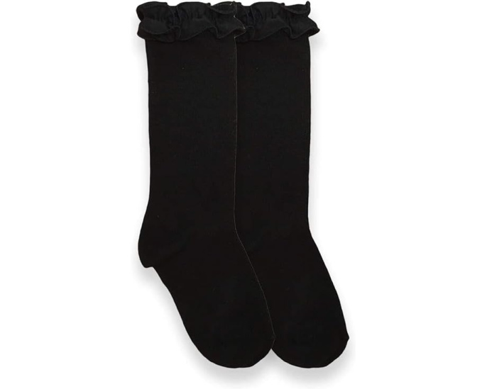 Little Girls Ruffle Knee High Socks 1 Pack