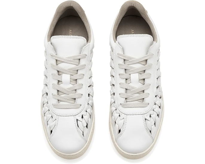 Кроссовки Velma Woven AllSaints с плетеным кожаным верхом