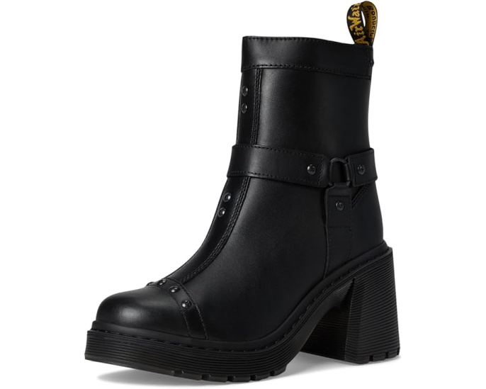 Ботинки Dr. Martens Spence на молнии с ремешками и высоким каблуком