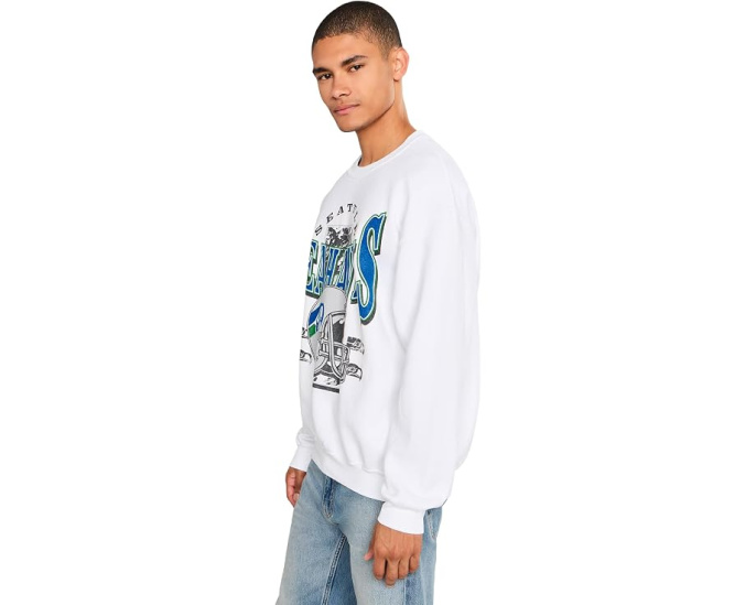 Толстовка NFL Seattle Seahawks Conversion Crew Fleece от Junk Food Clothing
