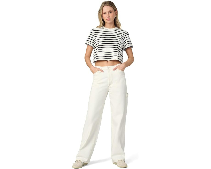 Боксерская футболка The Boxy Tee Joe's Jeans с полосками