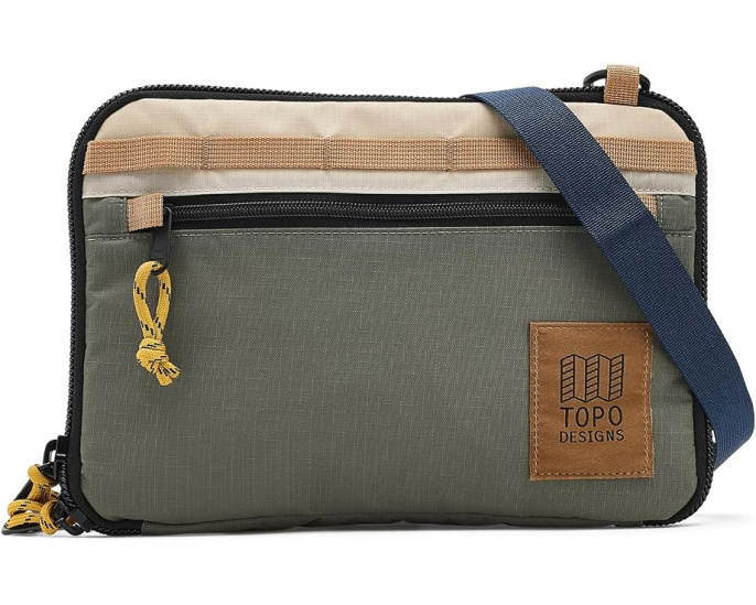 Сумка-органайзер Topo Designs All Adventure Accessory Bag из переработанного нейлона