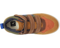 Детские кроссовки VEJA Small V-10 Mid на липучке из кожи