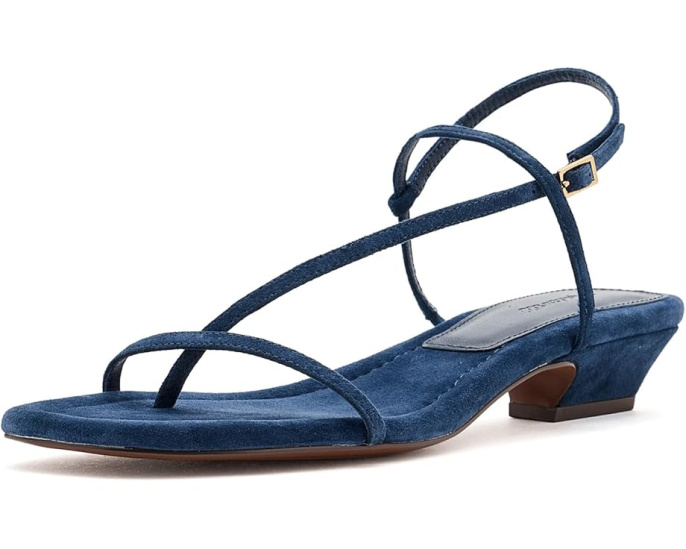 Босоножки Tonio Strappy на каблуке из замши