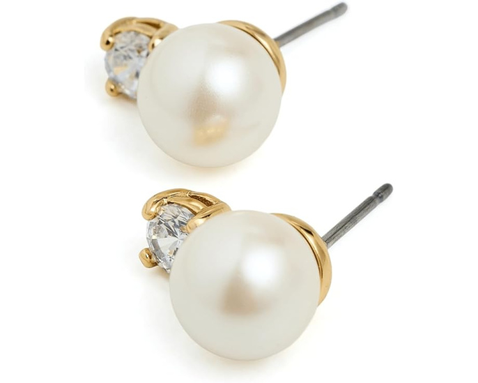 Серьги-гвоздики Kate Spade New York Pearls Of Wisdom с жемчугом