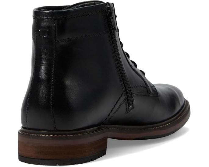 Ботинки Forge Plain Toe Lace с боковой молнией Florsheim