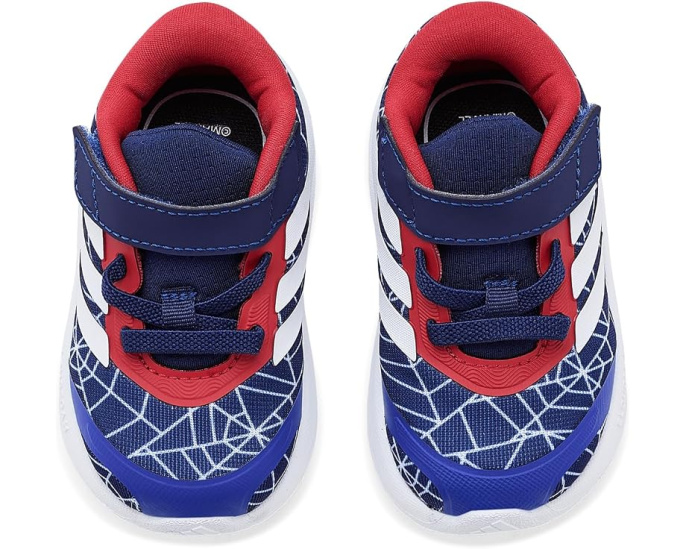 Adidas кроссовки Marvel Runfalcon 6 для малышей с эластичной шнуровкой Белые