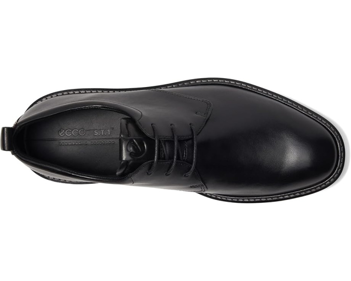 Туфли ECCO ST1 Hybrid Plain Toe Tie с технологией SHOCK THRU