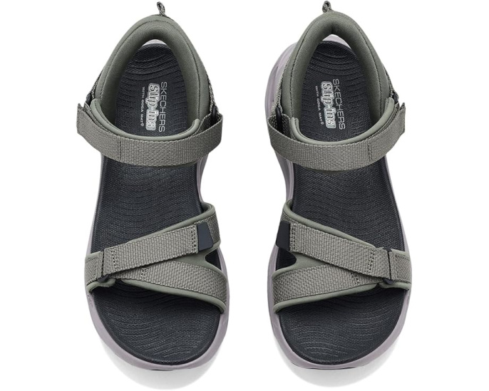 Сандалии SKECHERS On-The-Go Max Cushioning Glide-Step с максимальной амортизацией