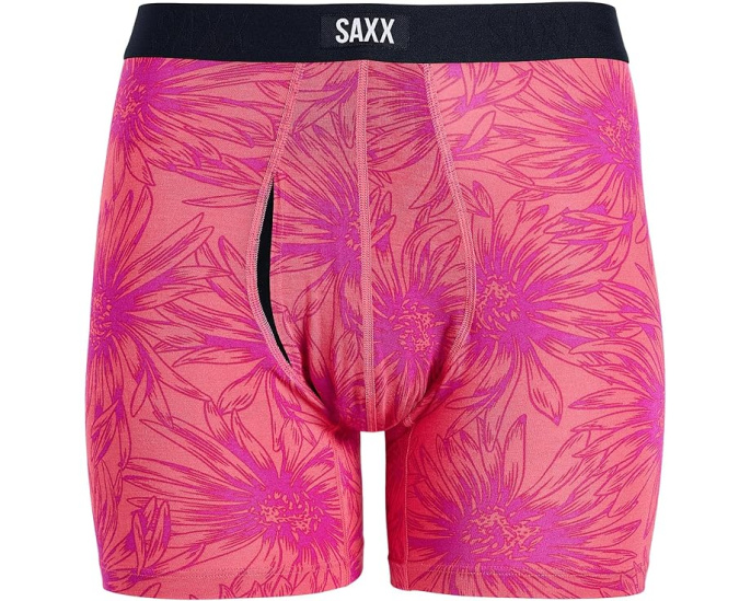 Боксеры SAXX Vibe Xtra Soft Comfort с технологией Stop Drop и карманом BallPark Pouch