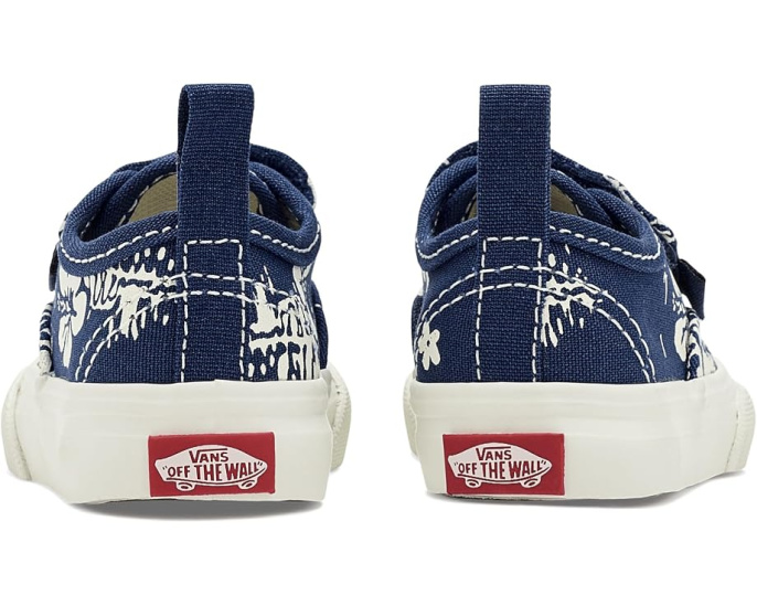Кеды AUTHENTIC ELASTIC V для малышей от Vans с цветочным принтом