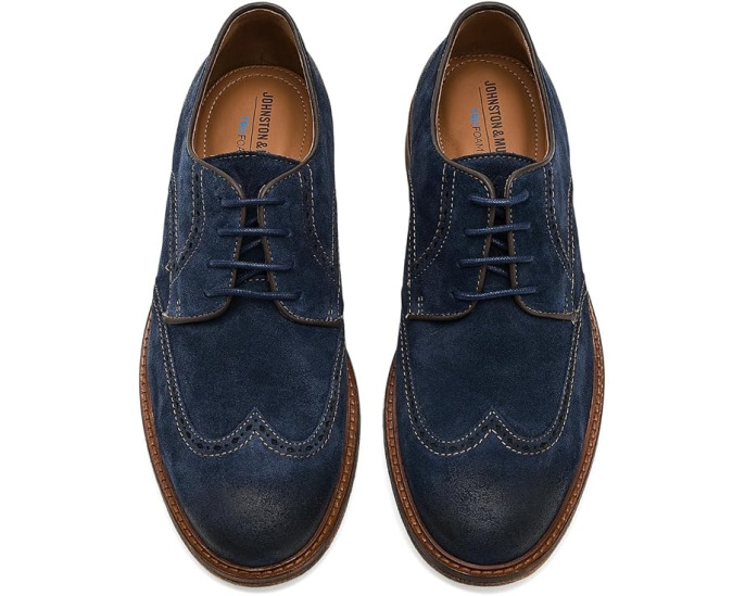 Johnston & Murphy Ripley Wingtip туфли с перфорацией