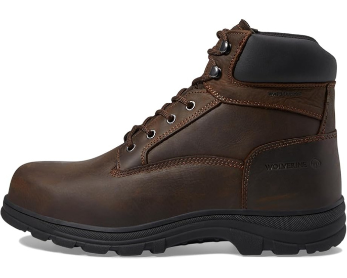 Ботинки Wolverine Carlsbad Waterproof 6 дюймов со стальным носком