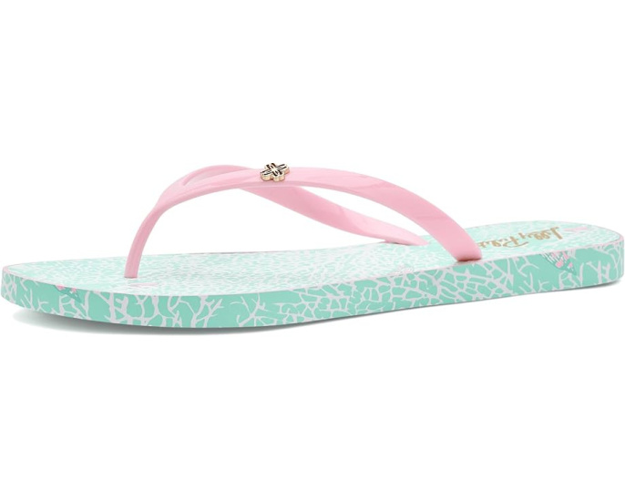 Шлепанцы Lilly Pulitzer Pool с принтом