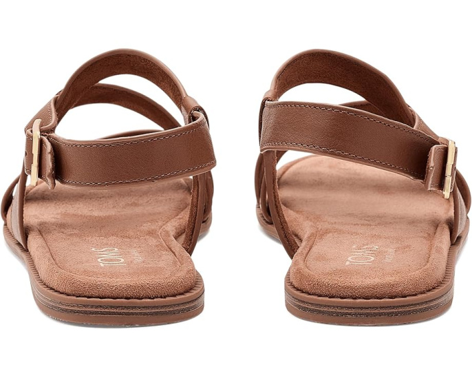 Сандалии TOMS Mar на мини-платформе с асимметричным ремешком
