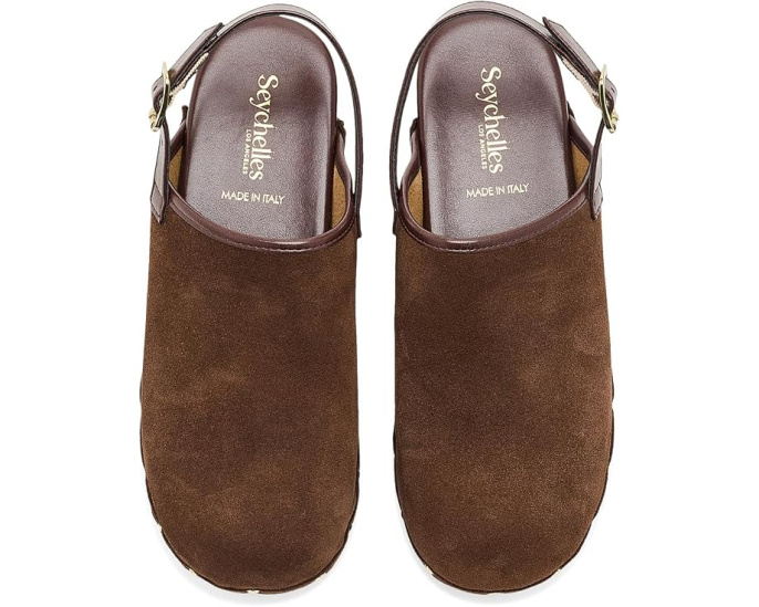 Сабо Seychelles High Expectations Suede с шипами и платформой