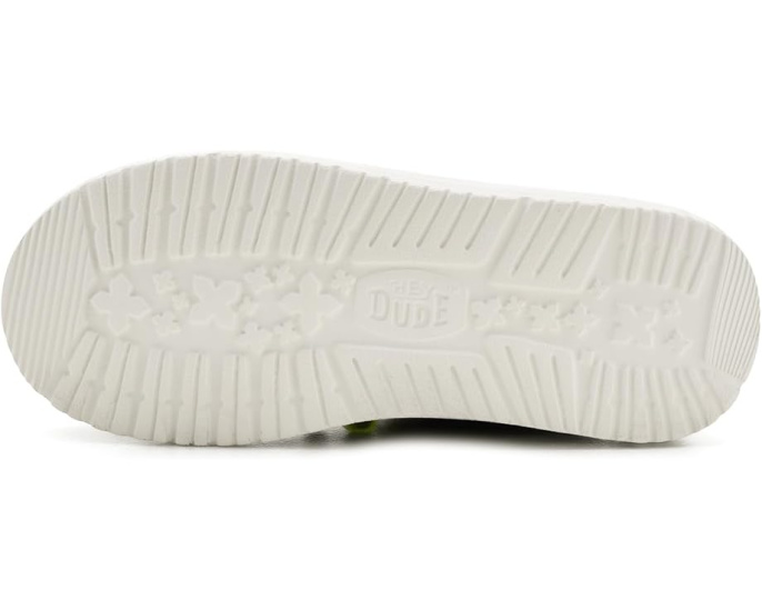 Hey Dude Kids Wally Mini Ripstop с верхом из рипстопа и технологией Flex & Fold