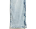 Braided High-Rise Wide Leg Jeans (Big Kid)