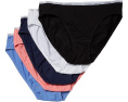 Бикини Calvin Klein 5 штук Signature Cotton хлопковые
