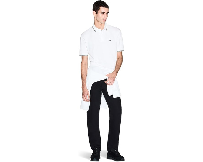 Поло Essential Logo с вышитым логотипом Armani Exchange