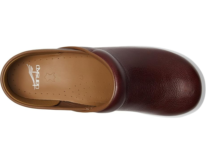 Клоги Dansko Professional с каблуком-рокером и кожаным верхом
