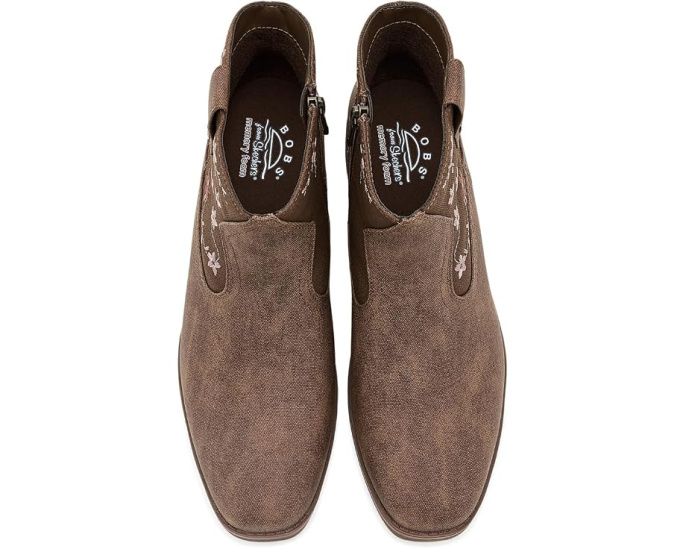 BOBS from SKECHERS Wanderluxe Blooming Walk ботинки с вышивкой
