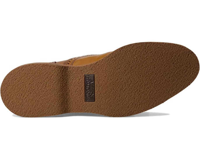 Оксфорды Allen Edmonds Strand Verse с перфорацией на резиновой подошве