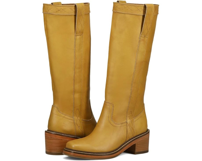 Ботинки Frye Kate Pull-On с декоративной строчкой и каблуком 5 см