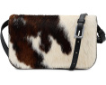 Клатч-кроссбоди AllSaints Maeve Cow из кожи с принтом под змею