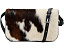 Клатч-кроссбоди AllSaints Maeve Cow из кожи с принтом под змею