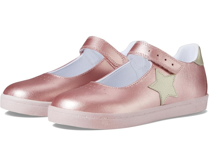 Кроссовки FootMates Stella-Leather для детей с застежкой на липучке
