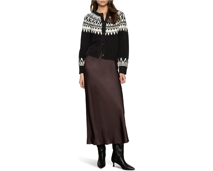 Fairisle Crewneck Cardi