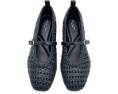 Балетки rag & bone Spire Mary Jane из полиуретана с регулируемой пряжкой
