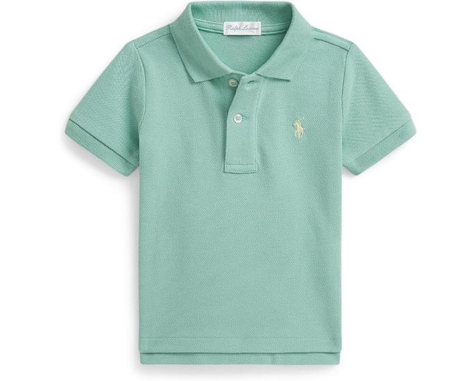 Поло Polo Ralph Lauren Kids из хлопковой сетки для младенцев